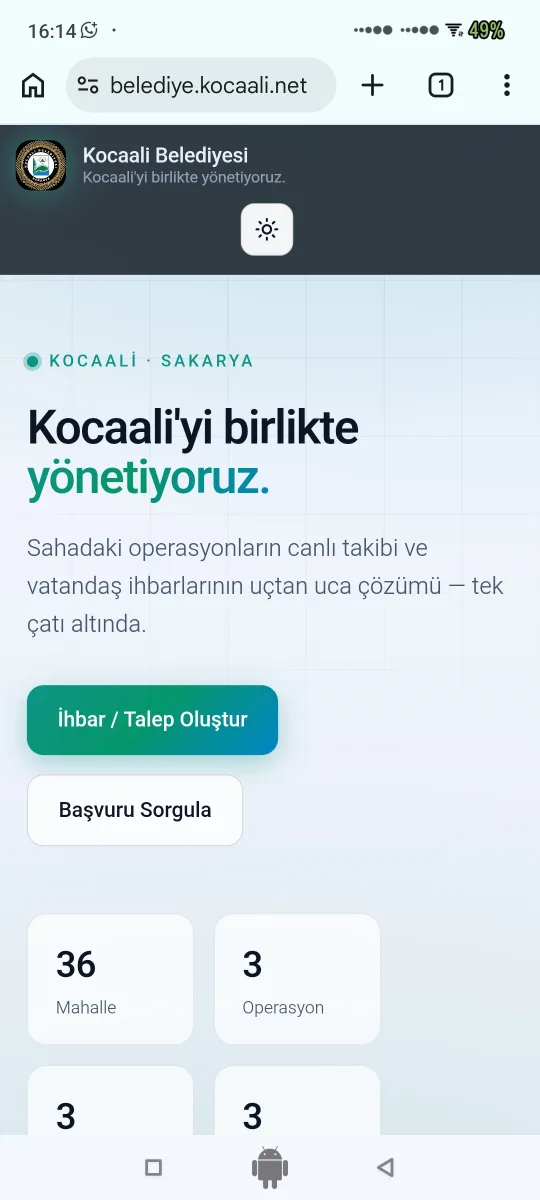 İhbar fotoğrafı